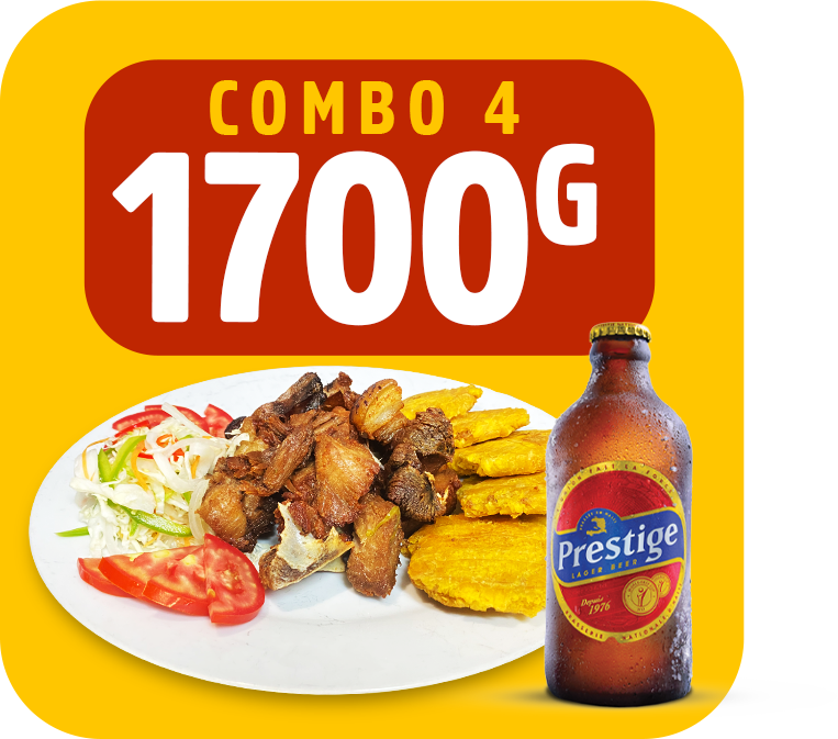 1 plat de Griot + banane + 2 Prestiges <span class="pr">1700Gdes</span>